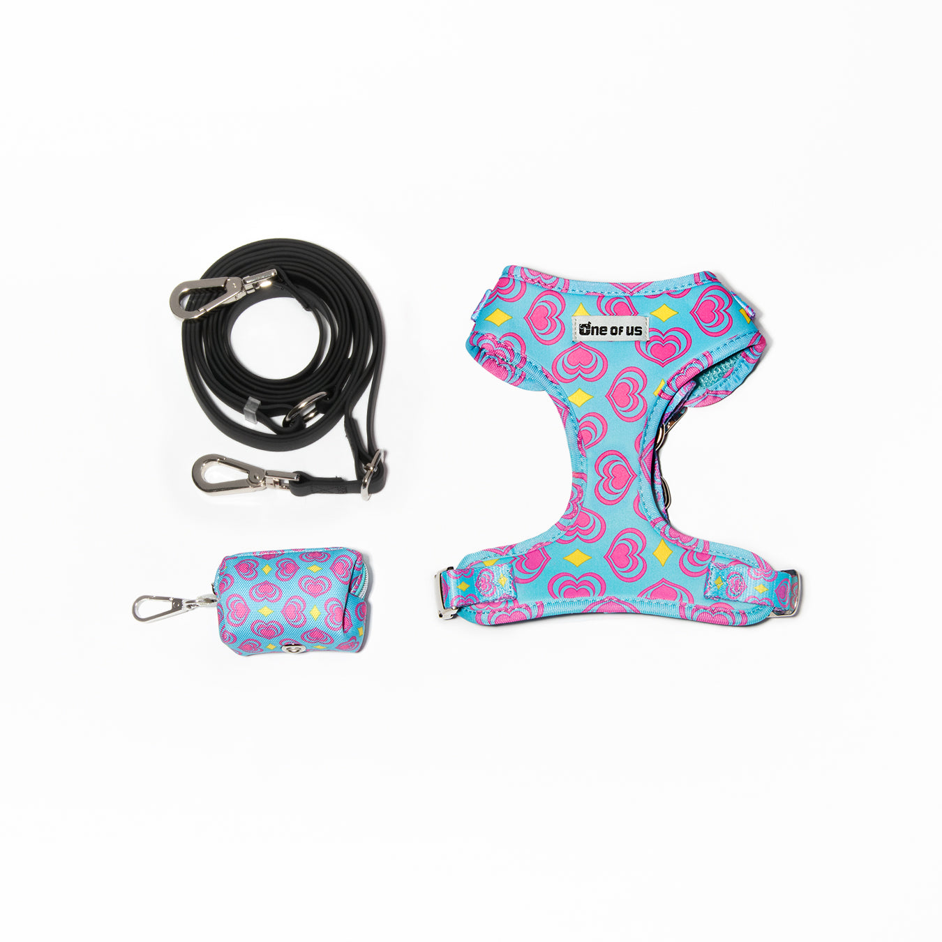 Luckyluv Harness Trio • Shadow Leash