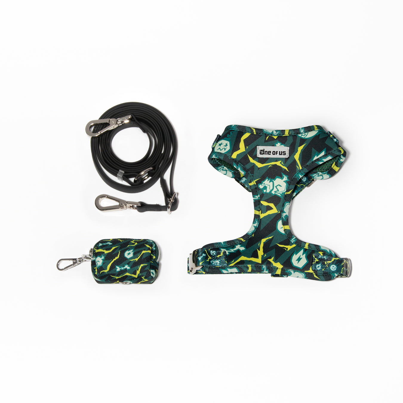 Zoomerang Harness Trio • Shadow Leash