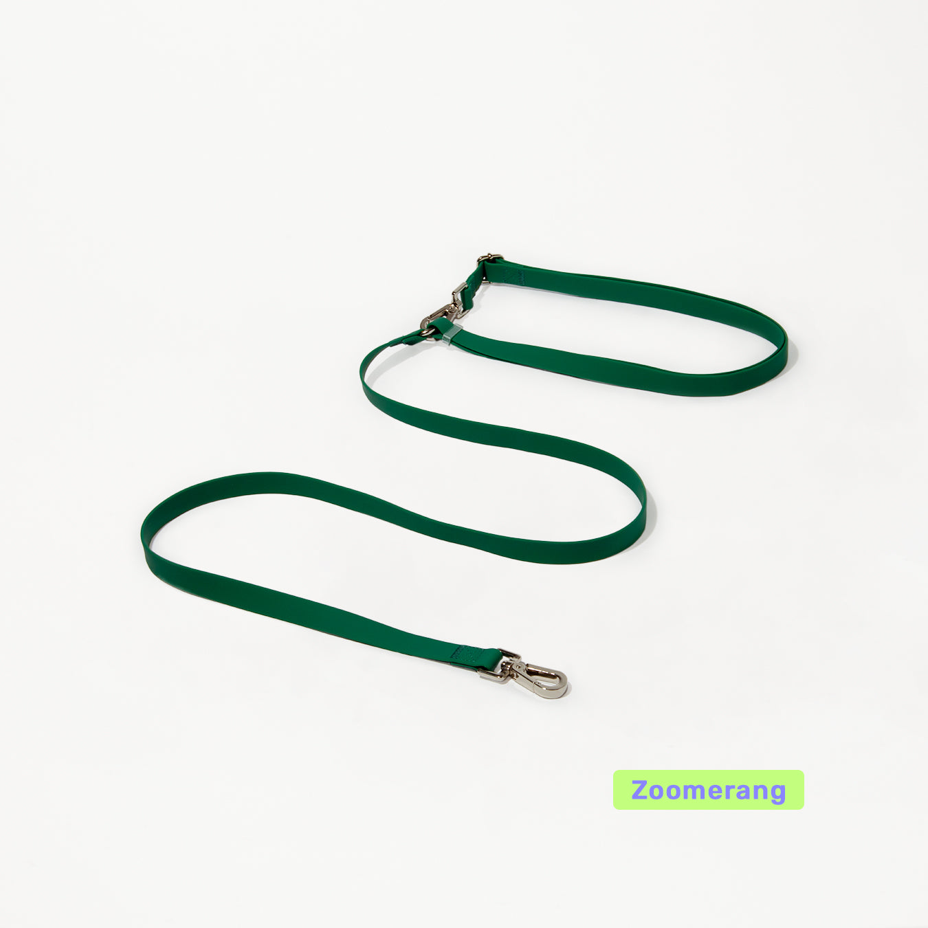 Zoomerang Every-Way Leash • Green