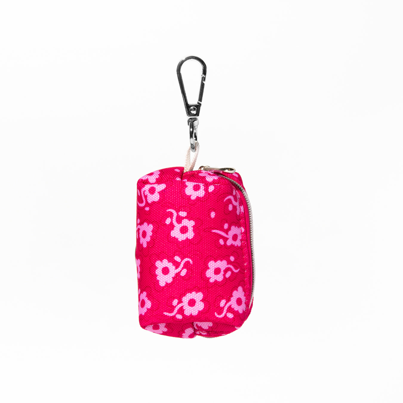 Pinkabloom dog waste bag holder open bag dispenser view